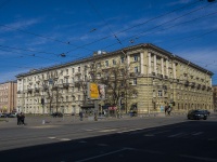 Krasnogvardeisky district, Sredneokhtinskiy , house 34. Apartment house