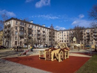 Krasnogvardeisky district, Sredneokhtinskiy , house 51/13. Apartment house