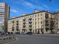 Krasnogvardeisky district,  Sredneokhtinskiy, house 53. Apartment house