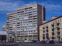 Krasnogvardeisky district,  Sredneokhtinskiy, house 55. Apartment house