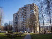 Krasnogvardeisky district, Sredneokhtinskiy , house 57. Apartment house