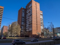 Krasnogvardeisky district, Lenskaya st, house 16 к.1. Apartment house