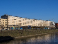Krasnogvardeisky district, avenue Shaumyan, house 2. Apartment house