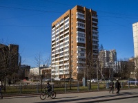 Krasnogvardeisky district, Zanevskiy , house 26 к.1. Apartment house