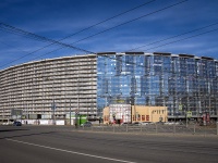 Krasnogvardeisky district, Zanevskiy , house 42 с.1. Apartment house