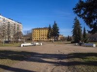 Krasnogvardeisky district, avenue Shaumyan. public garden