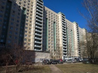 Krasnogvardeisky district, Nastavnikov avenue, house 41 к.1. Apartment house