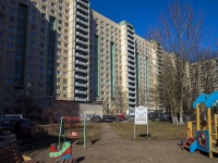 Krasnogvardeisky district, Nastavnikov avenue, house 41 к.1. Apartment house