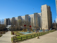 Krasnogvardeisky district, Nastavnikov avenue, house 41 к.1. Apartment house