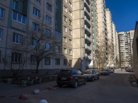 Krasnogvardeisky district, Nastavnikov avenue, house 41 к.1. Apartment house