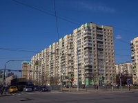 Krasnogvardeisky district, avenue Nastavnikov, house 41 к.1. Apartment house