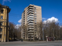 Krasnogvardeisky district, Energetikov avenue, 房屋 38. 公寓楼