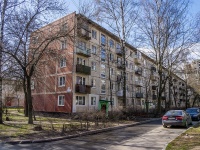 Krasnogvardeisky district, Energetikov avenue, 房屋 52. 公寓楼