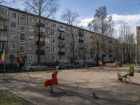 Krasnogvardeisky district, Energetikov avenue, 房屋 52. 公寓楼