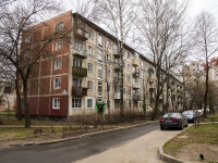 Krasnogvardeisky district, Energetikov avenue, 房屋 52. 公寓楼