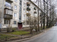 Krasnogvardeisky district, Energetikov avenue, 房屋 72. 公寓楼