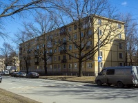 Krasnogvardeisky district, Tallinskaya st, 房屋 27. 公寓楼