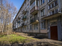 Krasnogvardeisky district, Bolshaya porohovskaya st, 房屋 44 к.1. 公寓楼