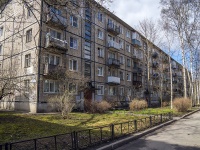 Krasnogvardeisky district, Bolshaya porohovskaya st, 房屋 54 к.2. 公寓楼