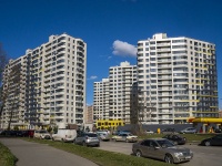 Krasnogvardeisky district, Жилой комплекс "Дом на Львовской", Lvovskaya st, 房屋 9 с.1