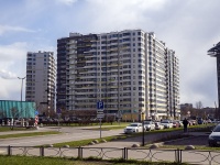 Krasnogvardeisky district, Жилой комплекс "Дом на Львовской", Lvovskaya st, 房屋 9 с.1