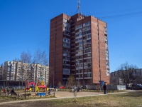 Krasnogvardeisky district, Udarnikov avenue, 房屋 38 к.1. 公寓楼