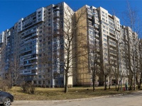 Krasnogvardeisky district, Udarnikov avenue, 房屋 38 к.2. 公寓楼