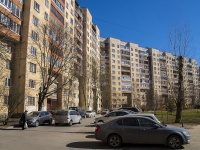 Krasnogvardeisky district, Udarnikov avenue, house 43 к.1. Apartment house