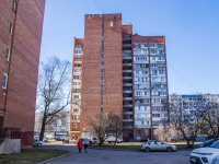 Krasnogvardeisky district, Udarnikov avenue, house 49 к.1. Apartment house