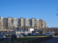 Krasnogvardeisky district, Udarnikov avenue, 房屋 56 к.1. 公寓楼