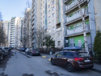 Krasnogvardeisky district, Udarnikov avenue, house 56 к.1. Apartment house