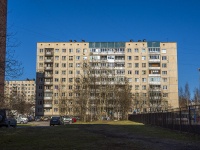 Krasnogvardeisky district, Kommuni st, house 44 к.2. Apartment house