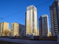 Krasnogvardeisky district, Entuziastov avenue, house 37/12. Apartment house