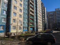 Krasnogvardeisky district, Entuziastov avenue, house 39 к.1. Apartment house