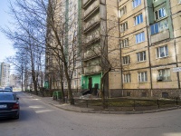 Krasnogvardeisky district, Entuziastov avenue, house 40 к.1. Apartment house