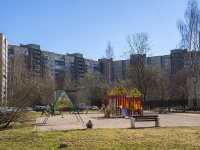 Krasnogvardeisky district, Entuziastov avenue, house 40 к.1. Apartment house