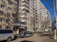 Krasnogvardeisky district, Entuziastov avenue, house 41. Apartment house