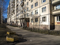 Krasnogvardeisky district, Entuziastov avenue, house 46 к.1. Apartment house