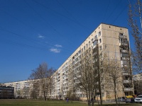 Krasnogvardeisky district, Entuziastov avenue, house 47 к.1. Apartment house