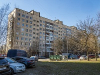 Krasnogvardeisky district, Entuziastov avenue, house 47 к.1. Apartment house