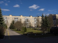 Krasnogvardeisky district, Entuziastov avenue, house 53/38. Apartment house