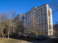 Krasnogvardeisky district, Entuziastov avenue, house 56. Apartment house