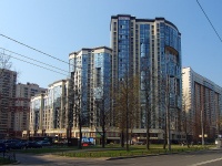 Moskowsky district, Kosmonavtov avenue, 房屋 63 к.1. 公寓楼