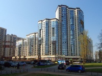 Moskowsky district, Kosmonavtov avenue, house 63 к.1. Apartment house