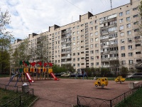 Moskowsky district, Lensoveta st, 房屋 73 к.2. 公寓楼