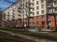 Moskowsky district, Basseynaya st, house 59. Apartment house