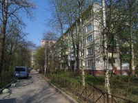 Moskowsky district, Vitebskiy avenue, 房屋 87 к.2. 公寓楼