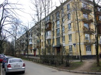 Moskowsky district, Varshavskaya st, 房屋 39 к.2. 公寓楼