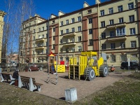 Nevsky district, Babushkin , house 29 к.1. Apartment house