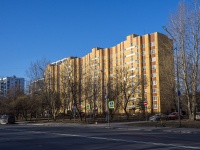 Nevsky district, Babushkin , house 51. Apartment house